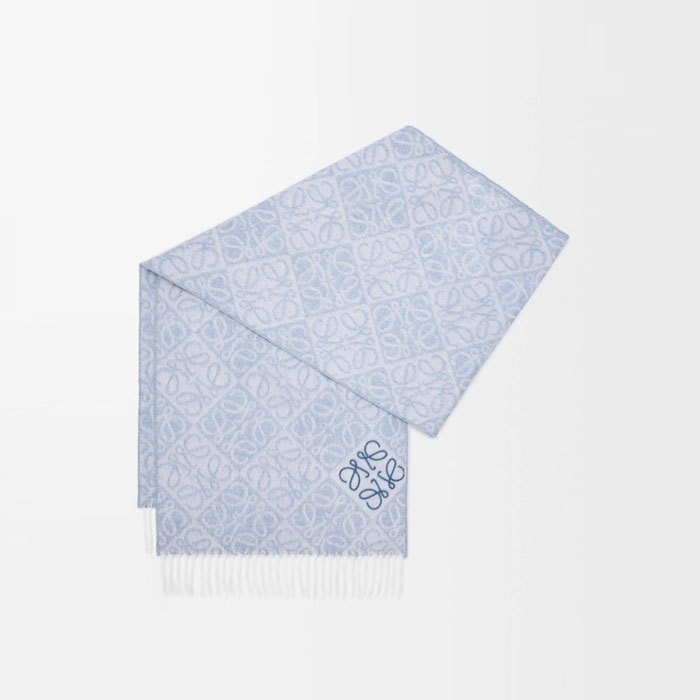 ロエベユニセックスベーシックマフラーc6005