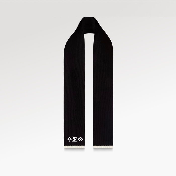 ルイヴィトンメンズイニシャルマフラーc6024