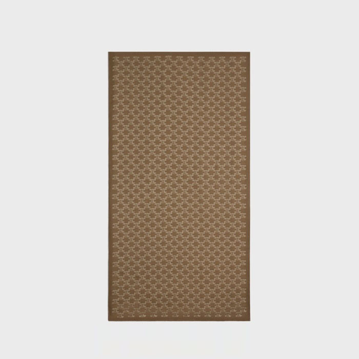 セリーヌユニセックスモノグラムトリオンフマフラーc6059