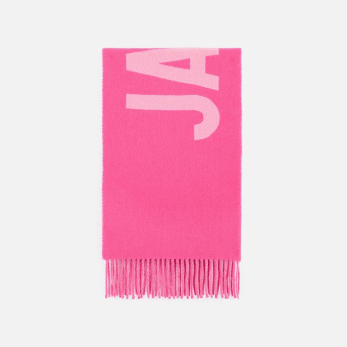 ジャックムスユニセックスイニシャルマフラーc6065