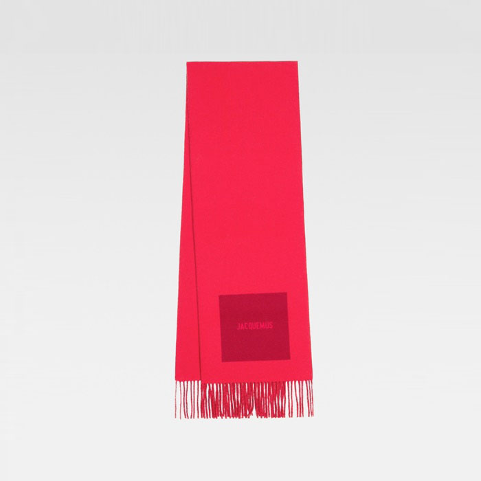 ジャックムスユニセックスイニシャルマフラーc6070