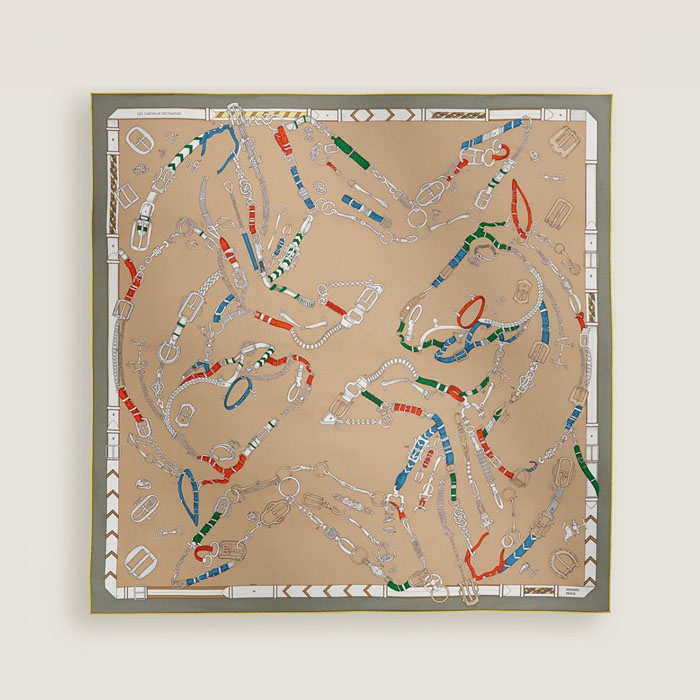 エルメスレディーススクエアニットc6115