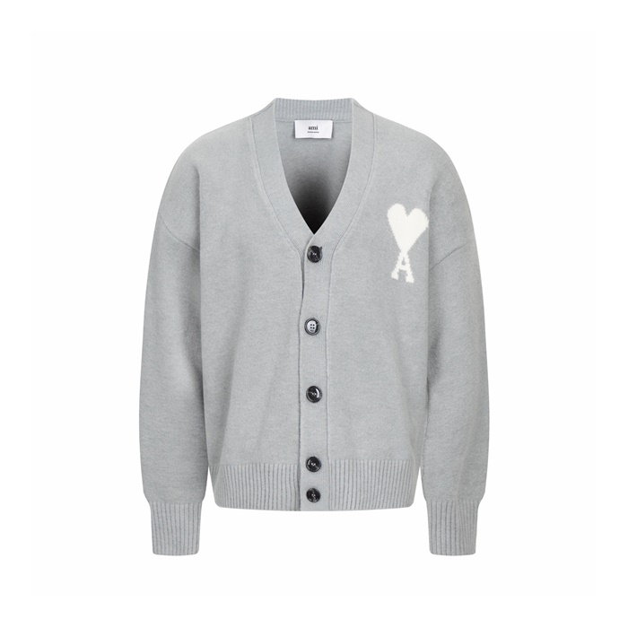 アミユニセックスネックカーディガンc9676