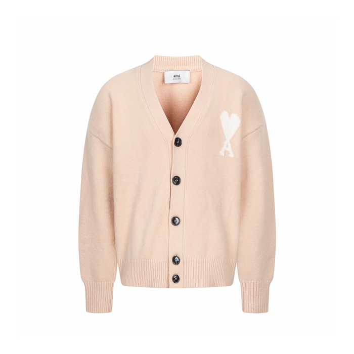 アミユニセックスネックカーディガンc9678