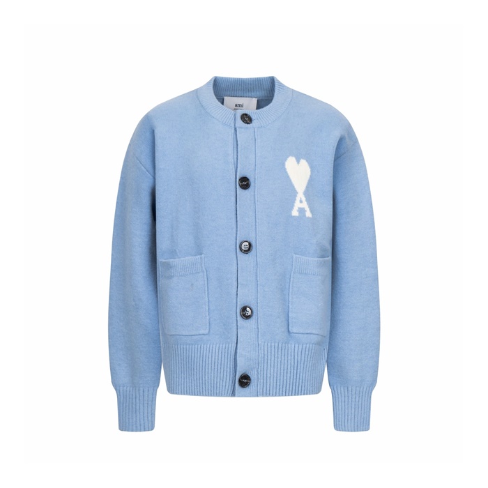 アミユニセックスネックカーディガンc9681