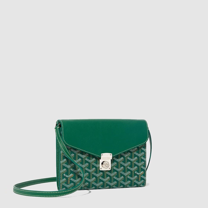 ゴヤールレディースシフルパウチ二つ折り財布b11694