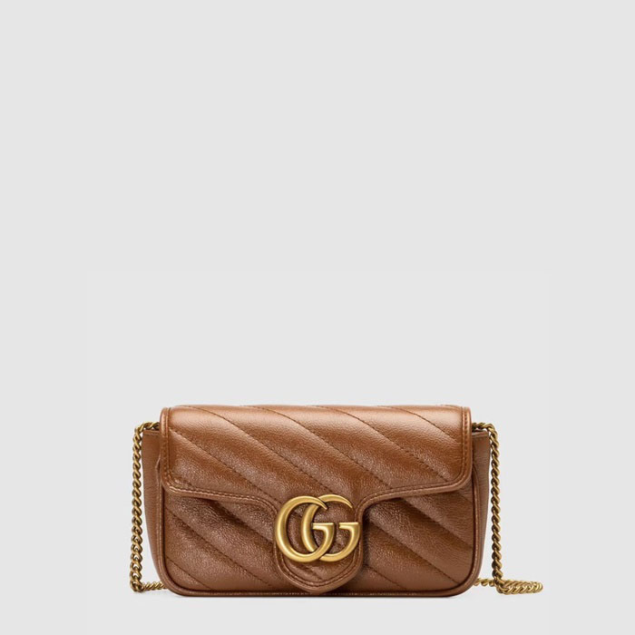 グッチレディースマーモントスーパーミニバッグb11999