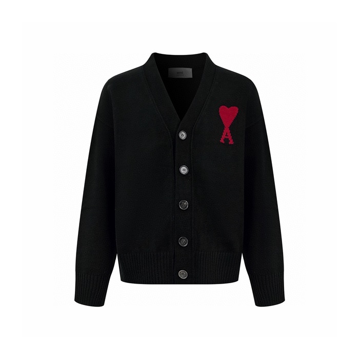 アミユニセックスネックカーディガンc9692