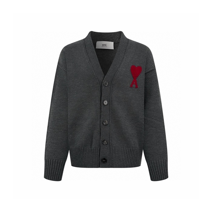 アミユニセックスネックカーディガンc9694