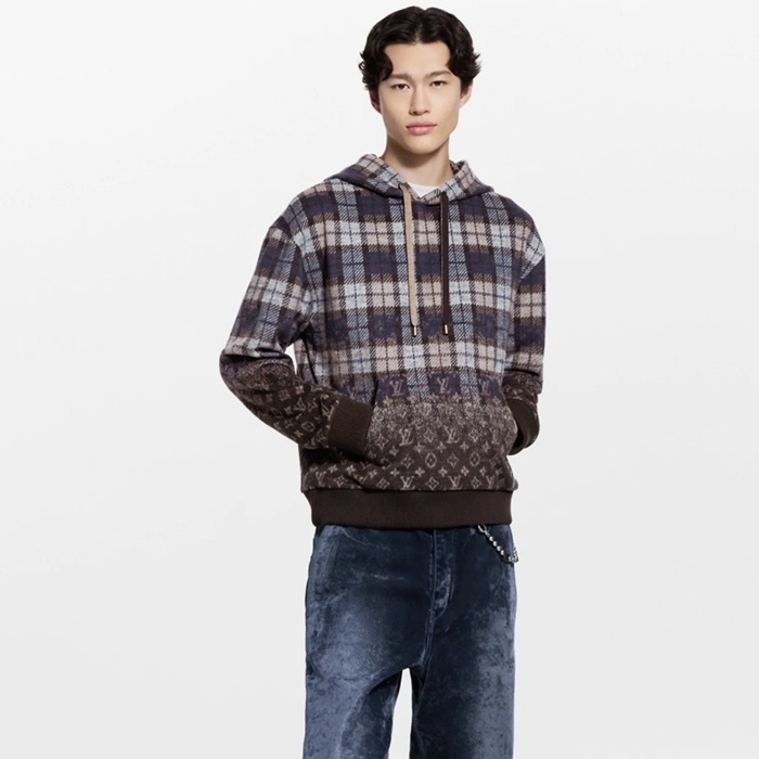 ルイヴィトンメンズクラシックフーディc9700