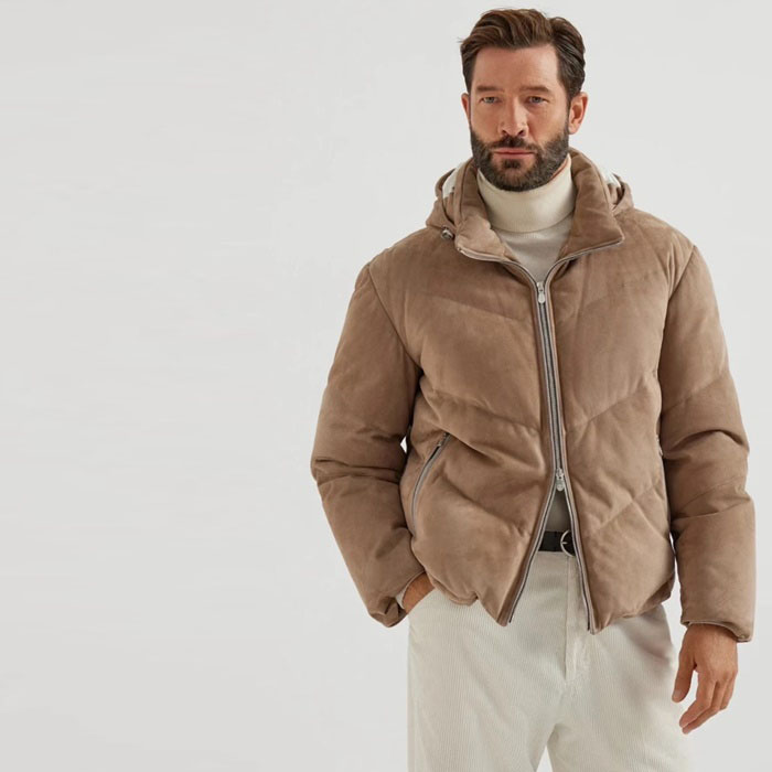 ブルネロクチネリメンズダウンパディングc9724