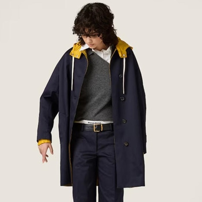 ミュウミュウレディーステクニカルポンジュコートc9733