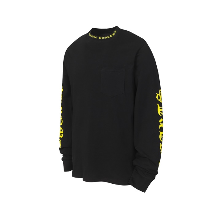 クロムハーツメンズラウンド長袖Tシャツc12138