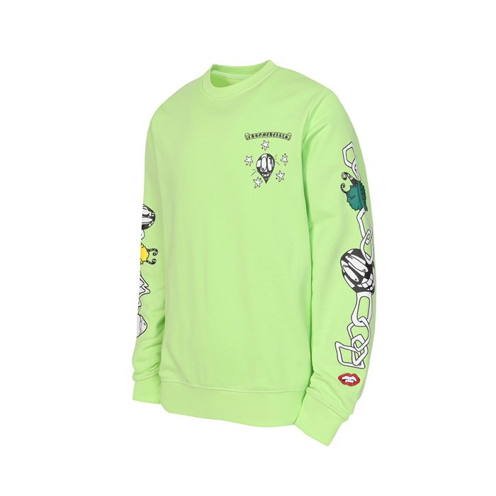 クロムハーツメンズラウンド長袖Tシャツc12140