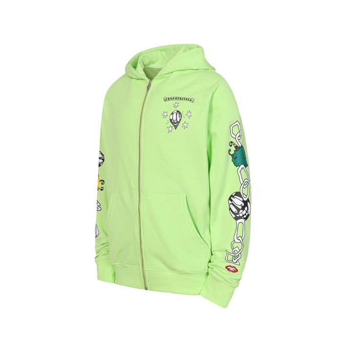 クロムハーツメンズジップアップフーディ-c12143