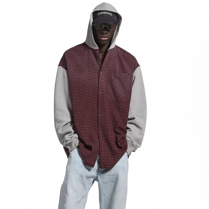 バレンシアガメンズカジュアルフーディc12162