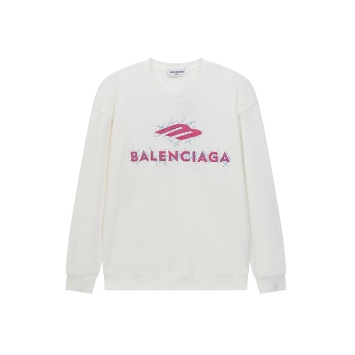 バレンシアガメンズラウンド長袖Tシャツc12173