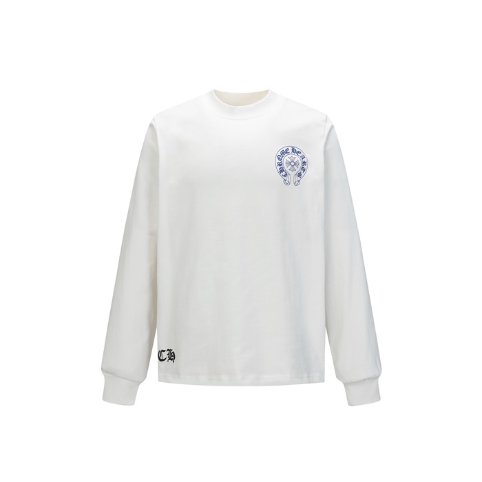 クロムハーツメンズラウンド長袖Tシャツc12206