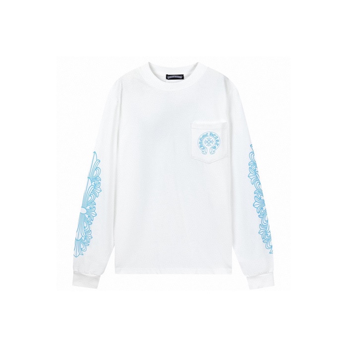 クロムハーツメンズラウンド長袖Tシャツc12211