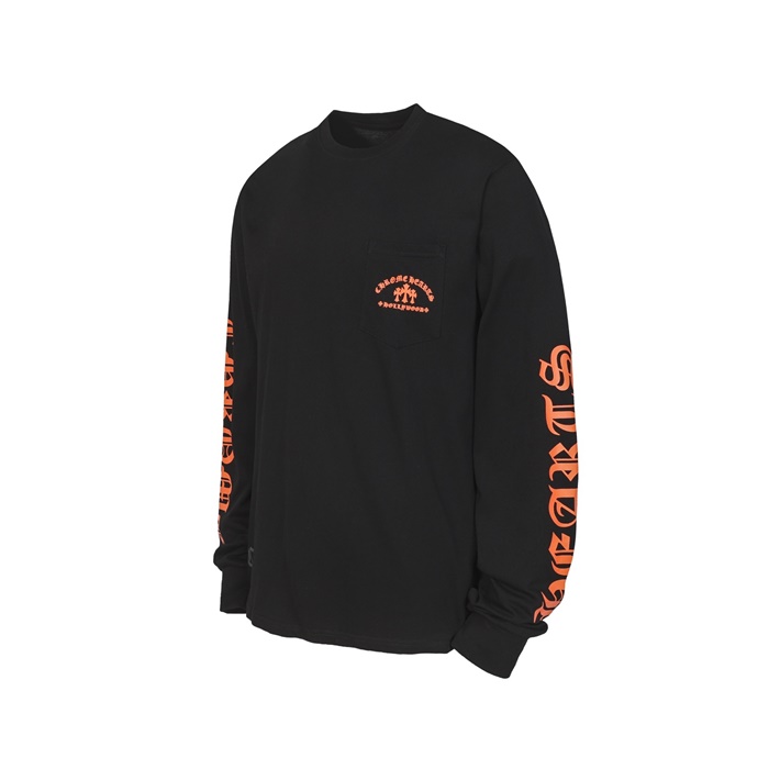 クロムハーツメンズラウンド長袖Tシャツc12217