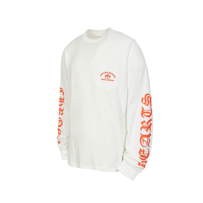 クロムハーツメンズラウンド長袖Tシャツc12218