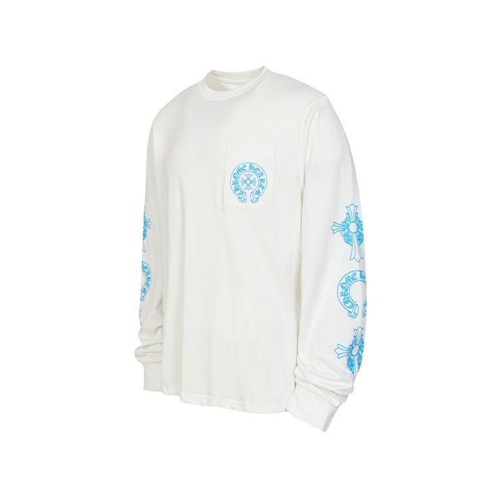 クロムハーツメンズラウンド長袖Tシャツc12220