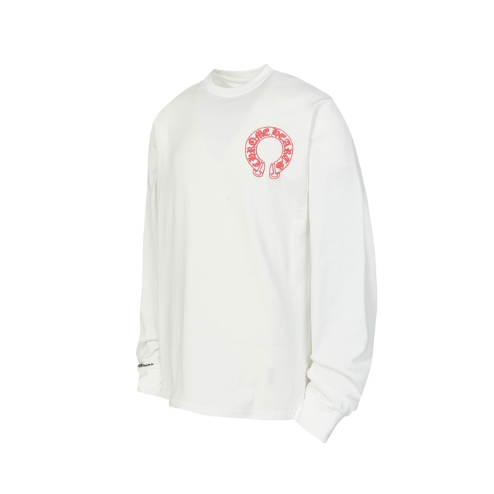 クロムハーツメンズラウンド長袖Tシャツc12225