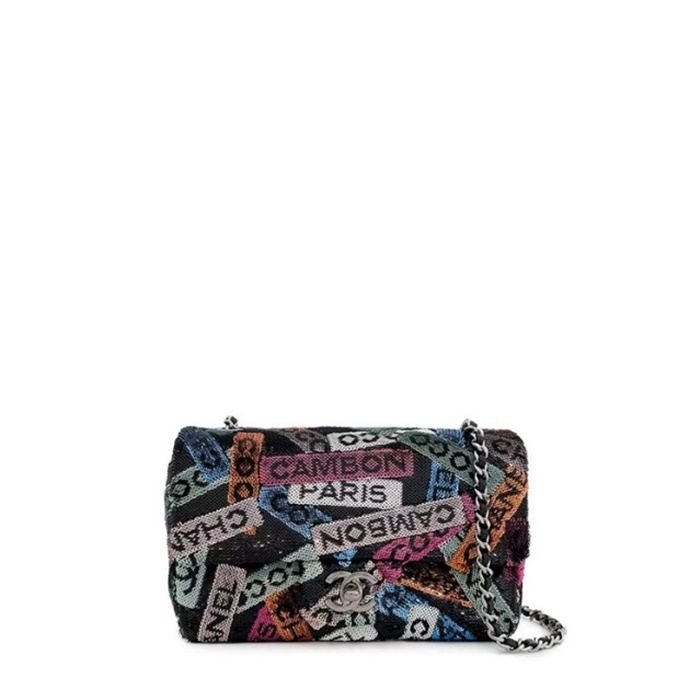 シャネルレディーススモールフリップバッグb12138