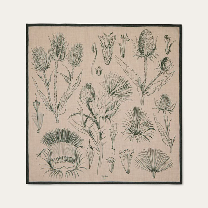 ロロピアーナレディーススクエアニットc6159