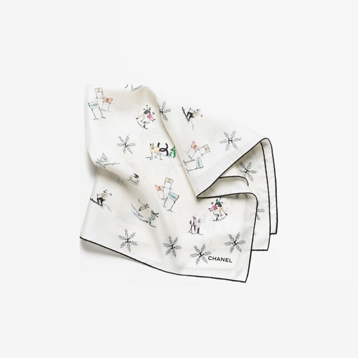 シャネルレディーススクエアニットc6161