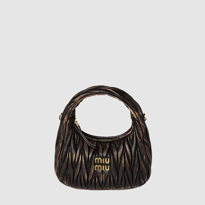 ミュウミュウレディースワンダーマトラセハボバッグb12172