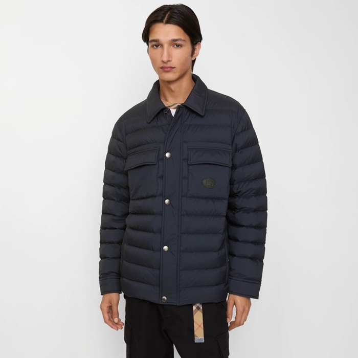 バーバリーメンズパディングオーバーシエナc12304