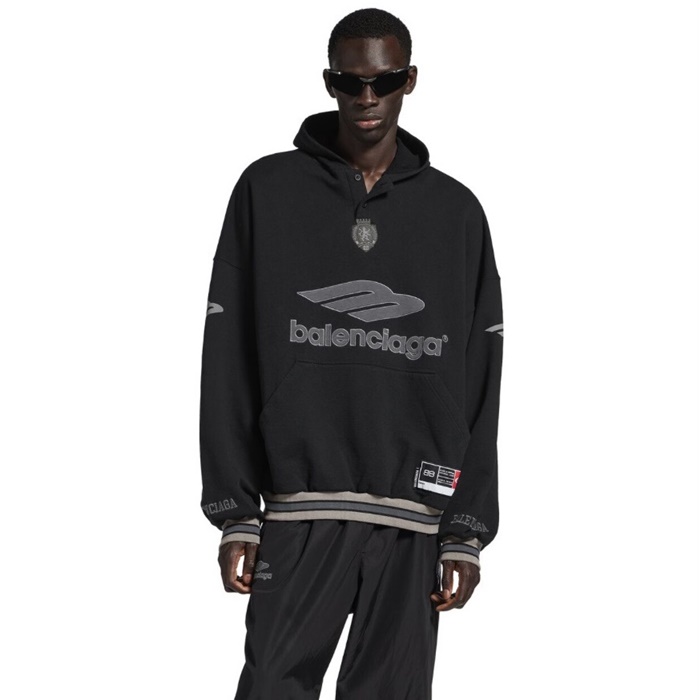 バレンシアガメンズカジュアルフーディc12340