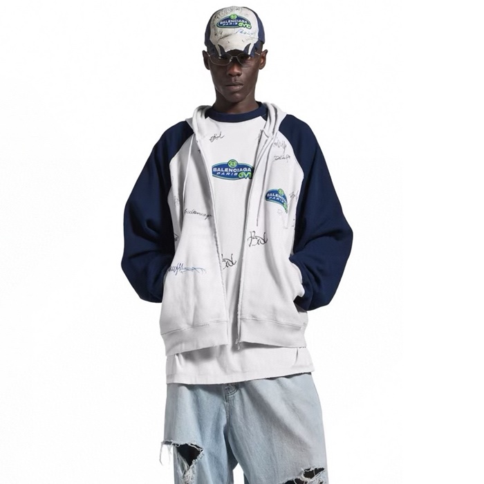 バレンシアガメンズカジュアルフーディc12364