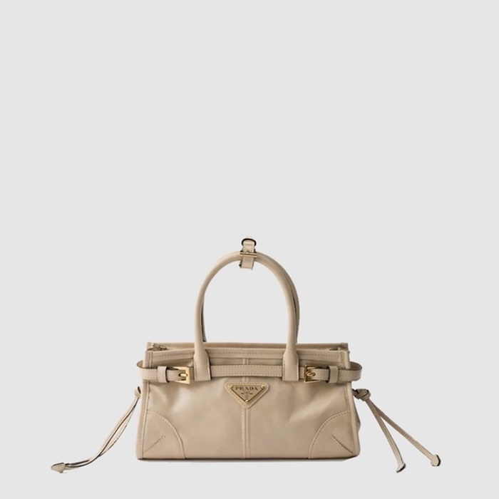 プラダレディースボニーミニレザーハンドバッグ1A486b12179