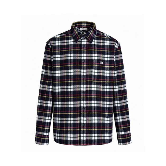 セリーヌメンズチェックシャツc12404