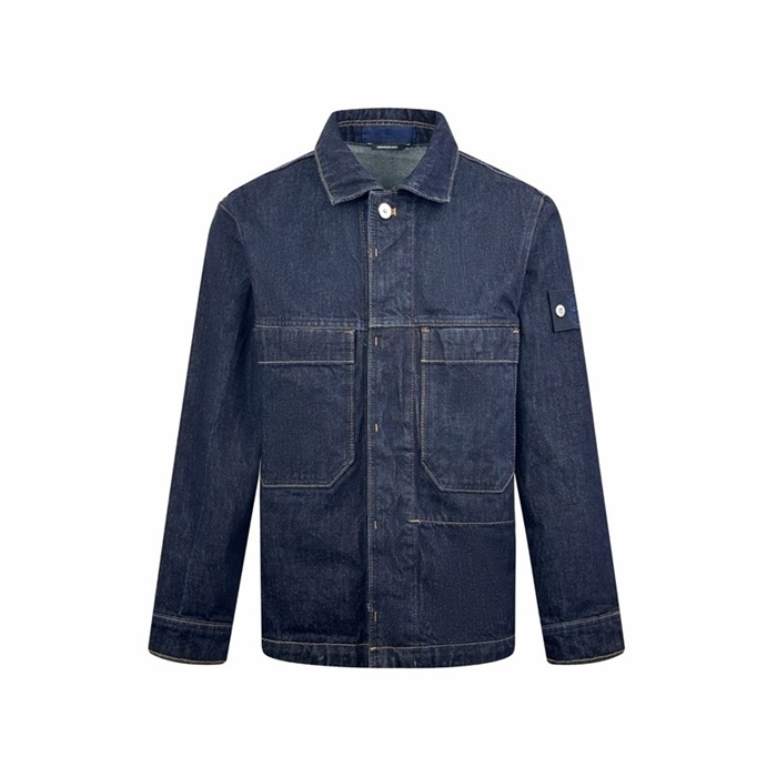 ストーンアイランドメンズシャツジャケットc12412