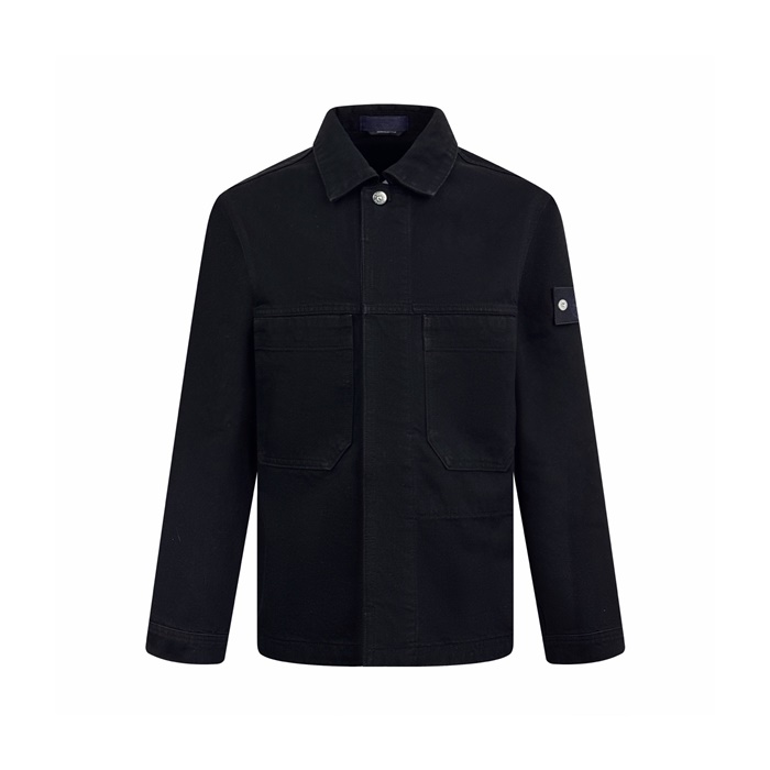 ストーンアイランドメンズシャツジャケットc12413