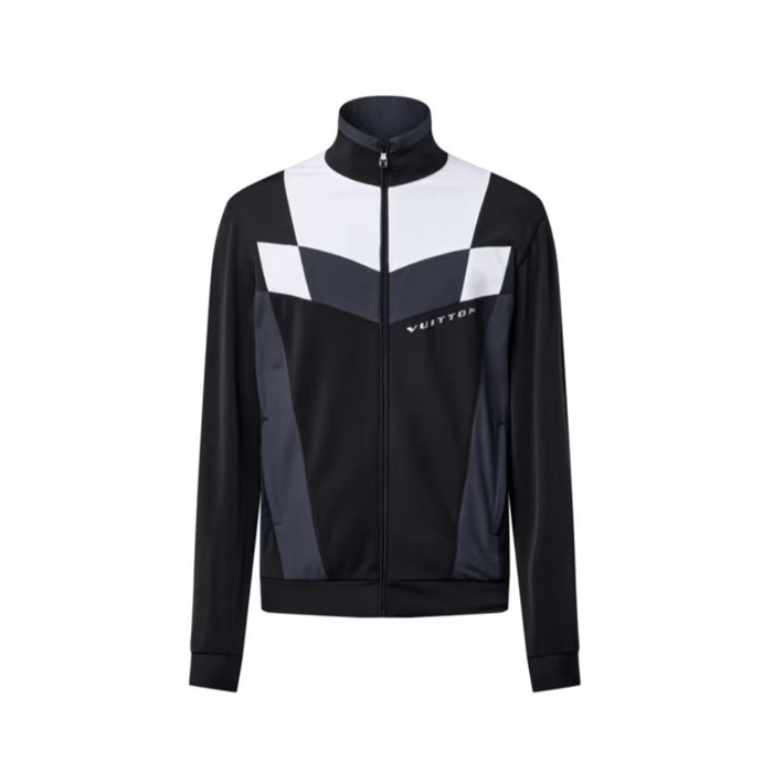 ルイヴィトンメンズジップアップスウェットシャツ-c12435
