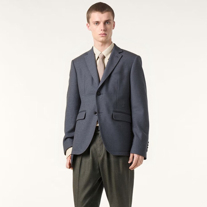 ロロピアーナメンズスーツジャケットc12466