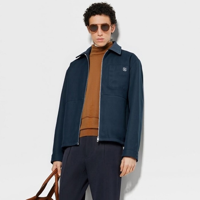 エルメネジルドゼニアメンズダウンジャケットc12485