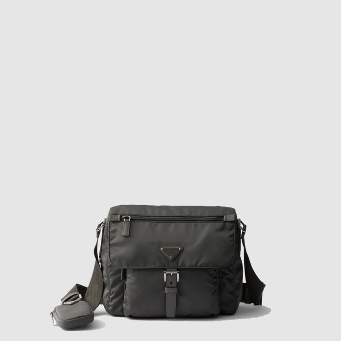 プラダメンズリナイロンショルダーバッグ1D994b12217