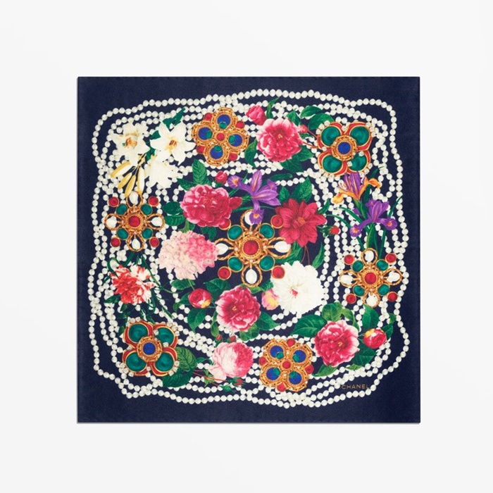 シャネルレディースカメリアスクエアニットc6297