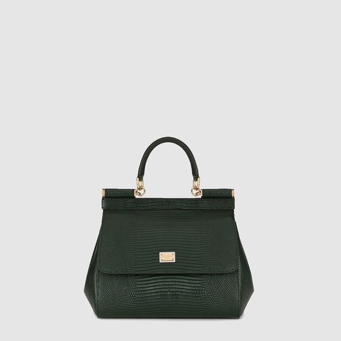 ドルチェ＆ガッバーナレディースミディアムシチリアハンドバッグb12582