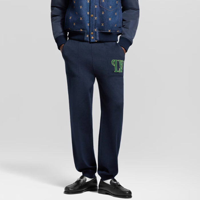 ルイヴィトンメンズダブルフェイスジョギングパンツc12560