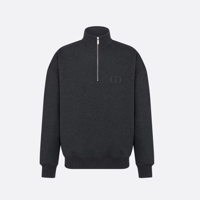 ディオールメンズジップアップスウェットシャツ-c12564