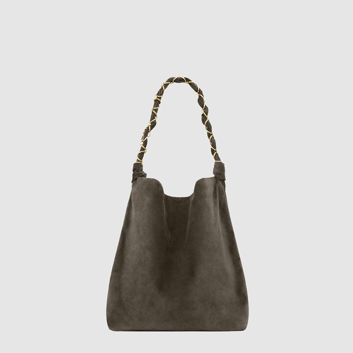 サンローランレディーススエードアマリアb12736