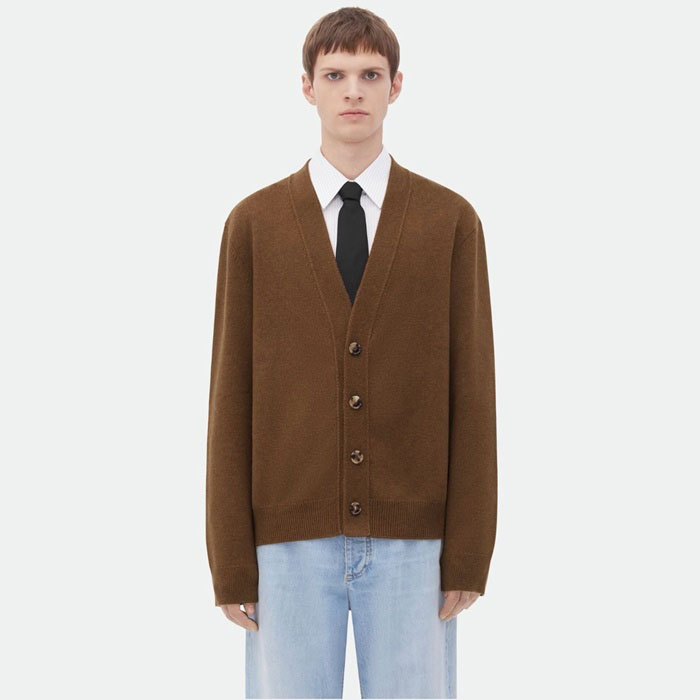 ボッテガヴェネタメンズネックカーディガンc12580