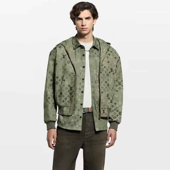 ルイヴィトンメンズフードジャケットc12606