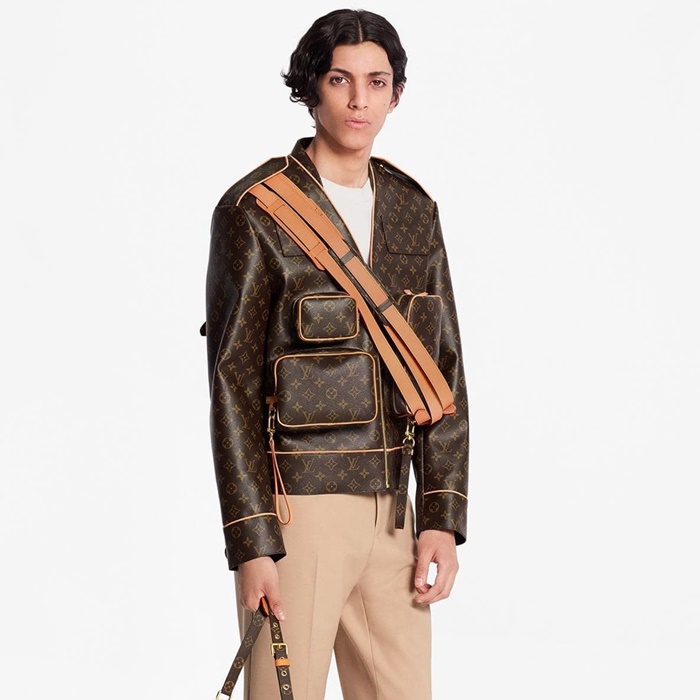 ルイヴィトンメンズレザージャケットc12607